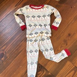 Burt’s Bees Kids Snowflake Pajama Set 4T